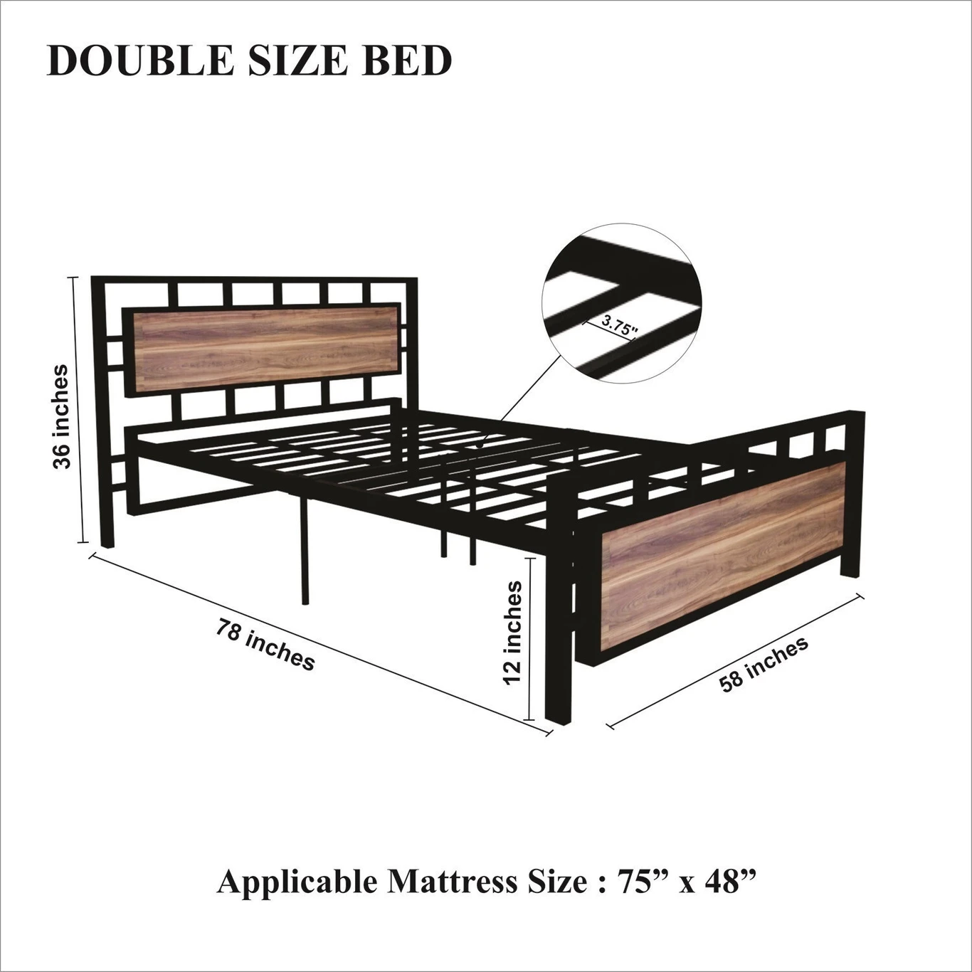 Divya Furniture Wooden & Plywood Cots | All Sizes Available | Custom Colours & Models | Free Home Delivery - Image 2