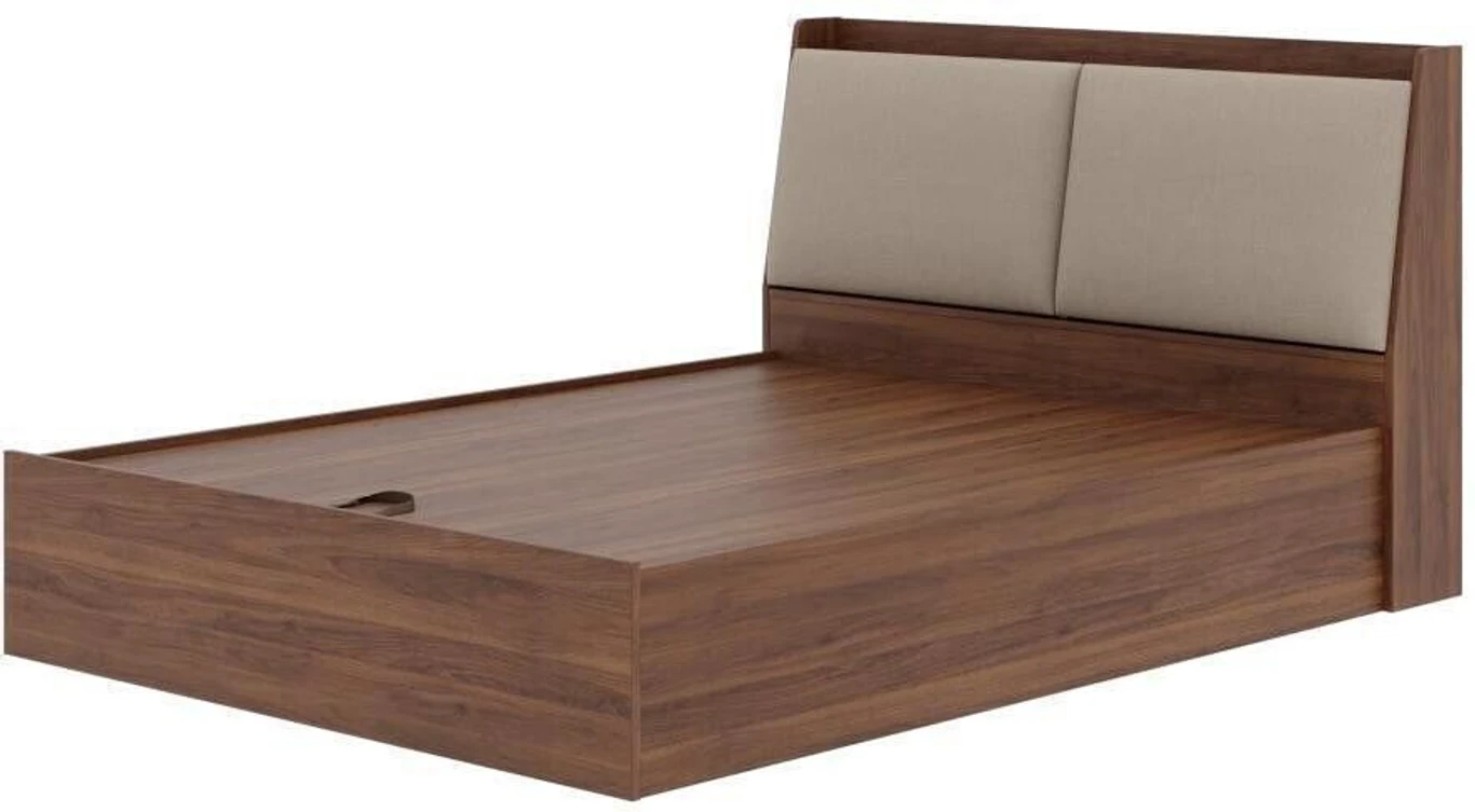 Divya Furniture Solid Wood Queen Size Hydraulic Storage Bed | Custom Colours & Wood Options | Free Home Delivery | All Payments Accepted - Image 4