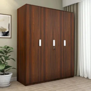 Divya Furniture 4 Door Wooden Wardrobe | Custom Sizes & Colours Available | Free Home Delivery | All Payments Accepted